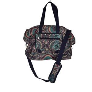 F.FETIVIN Weekender Bag Carry On Bag Travel Duffel Bag Medium Overnight Bag for